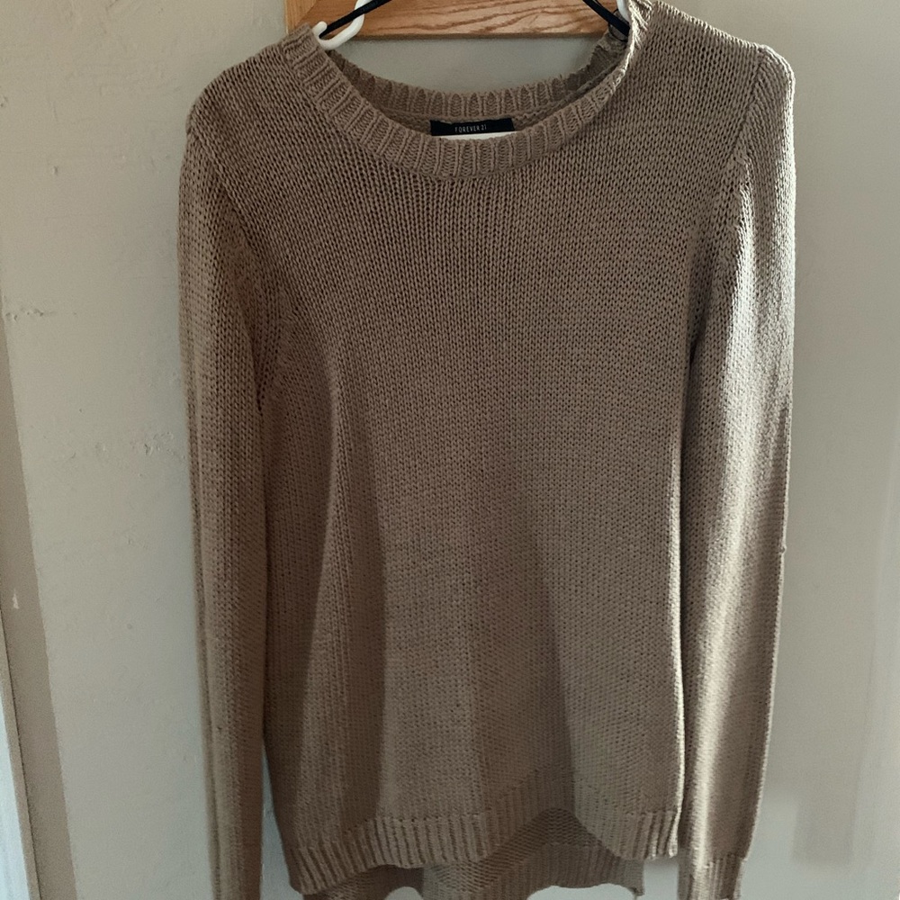 Forever 21 Beige/Cream Sweater